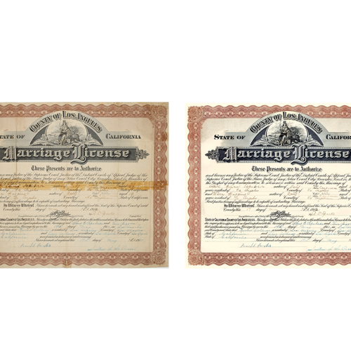 Document Repair by Roots Family History