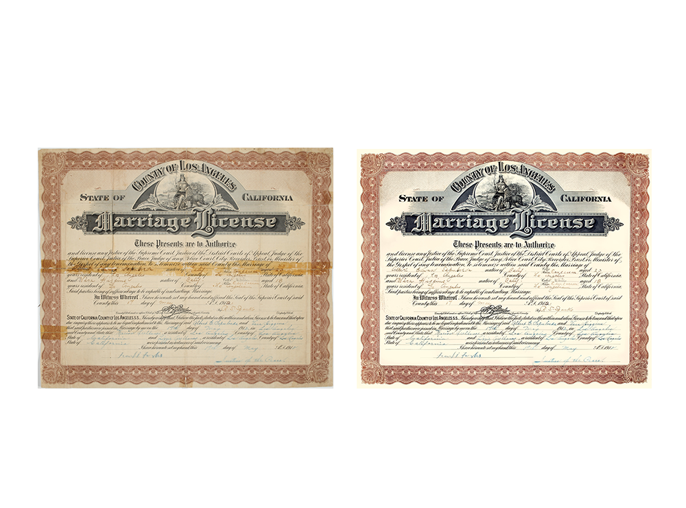 Document Repair by Roots Family History